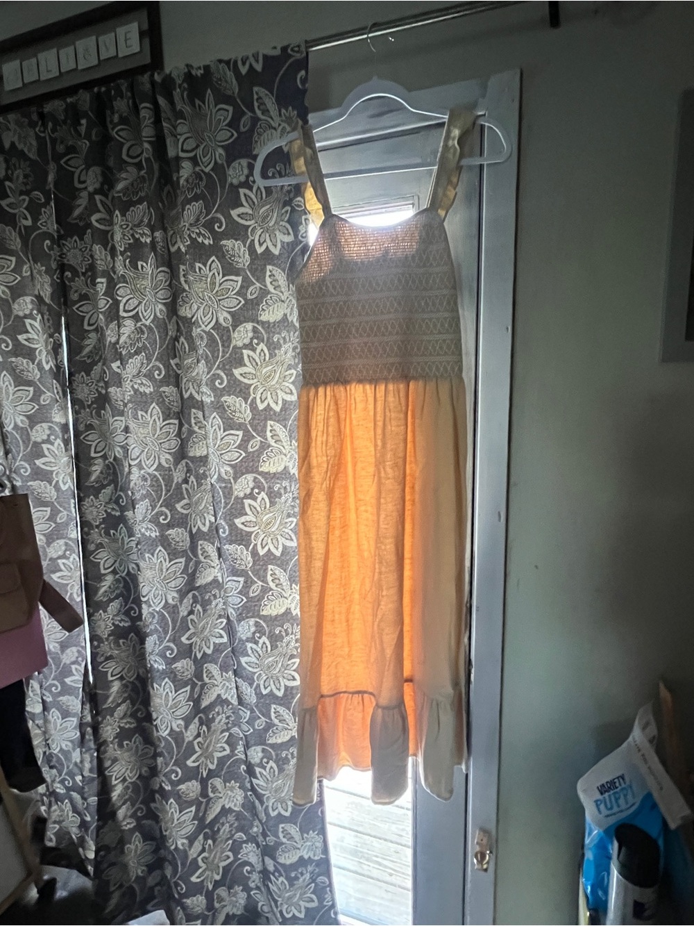 Smocked top dress